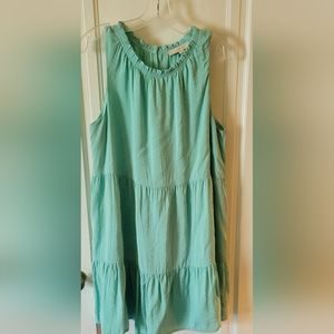 LOFT Large Mint Green Dress